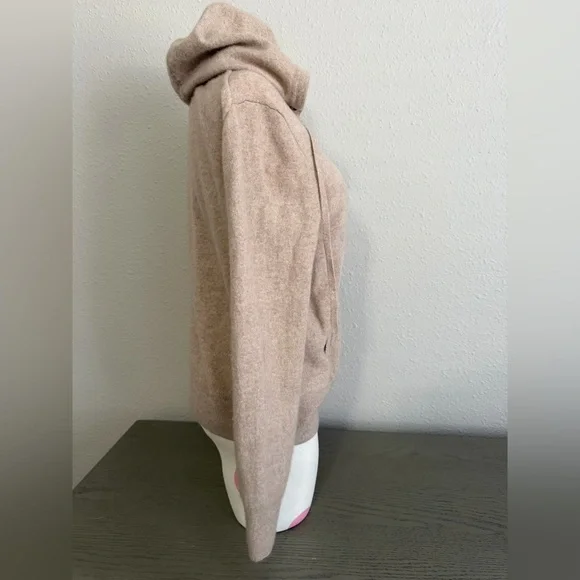 J crew cashmere zip up hooded sweatshirt S - Picture 4 of 7